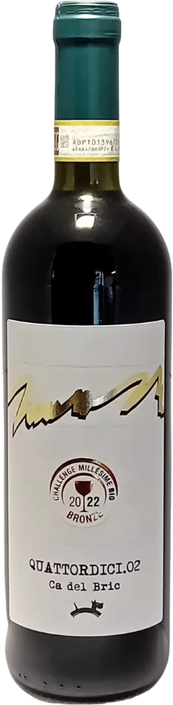 Ca del Bric Quattordici.02 Barbera del Monferrato Superior DOCG