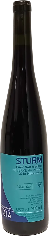 Sturm Pinot Noir Reserve du Patron trocken