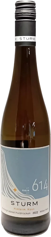 Sturm Riesling Kabinett halbtrocken Hinterm Haus 2022
